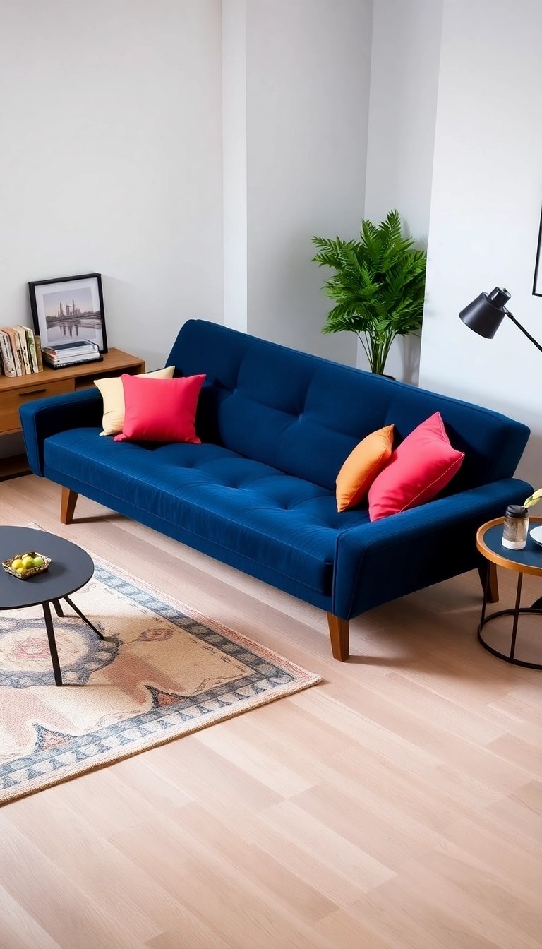 12 Budget-Friendly Sofa Designs That Look Like a Million Bucks! - 3. Chic Futons for Multi-Functional Spaces