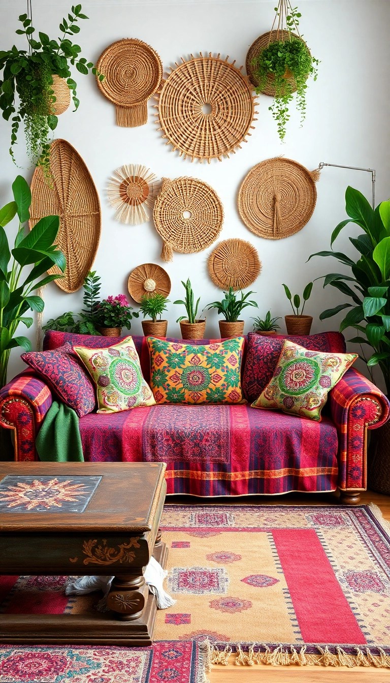 12 Budget-Friendly Sofa Designs That Look Like a Million Bucks! - 6. Boho-Chic Styles