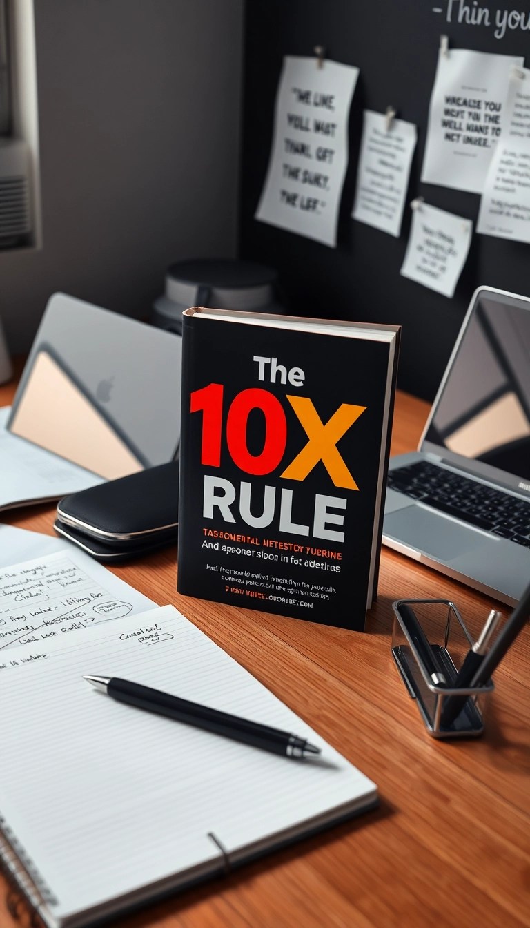 14 Goal Setting Books with Proven Strategies for Achievement (Your Journey Starts with #5!) - 6. 'The 10X Rule' by Grant Cardone
