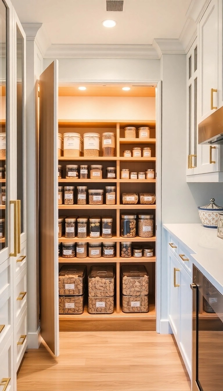 14 Kitchen Organization Hacks That Will Change Your Life! - 2. Pull-Out Pantry Drawers