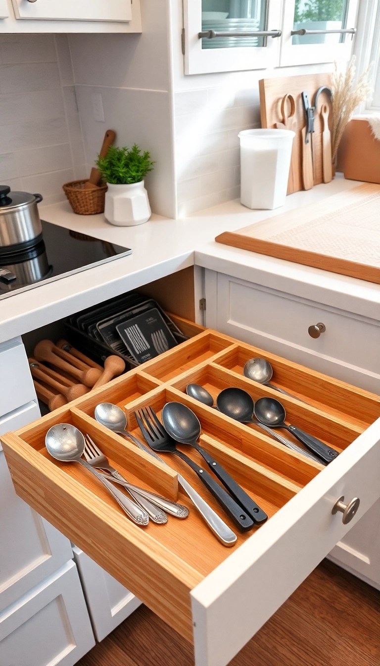 14 Kitchen Organization Hacks That Will Change Your Life! - 3. Drawer Dividers