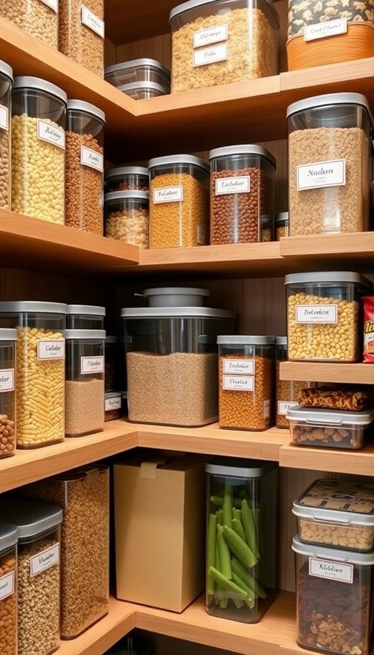 14 Kitchen Organization Hacks That Will Change Your Life! - 4. Clear Storage Containers
