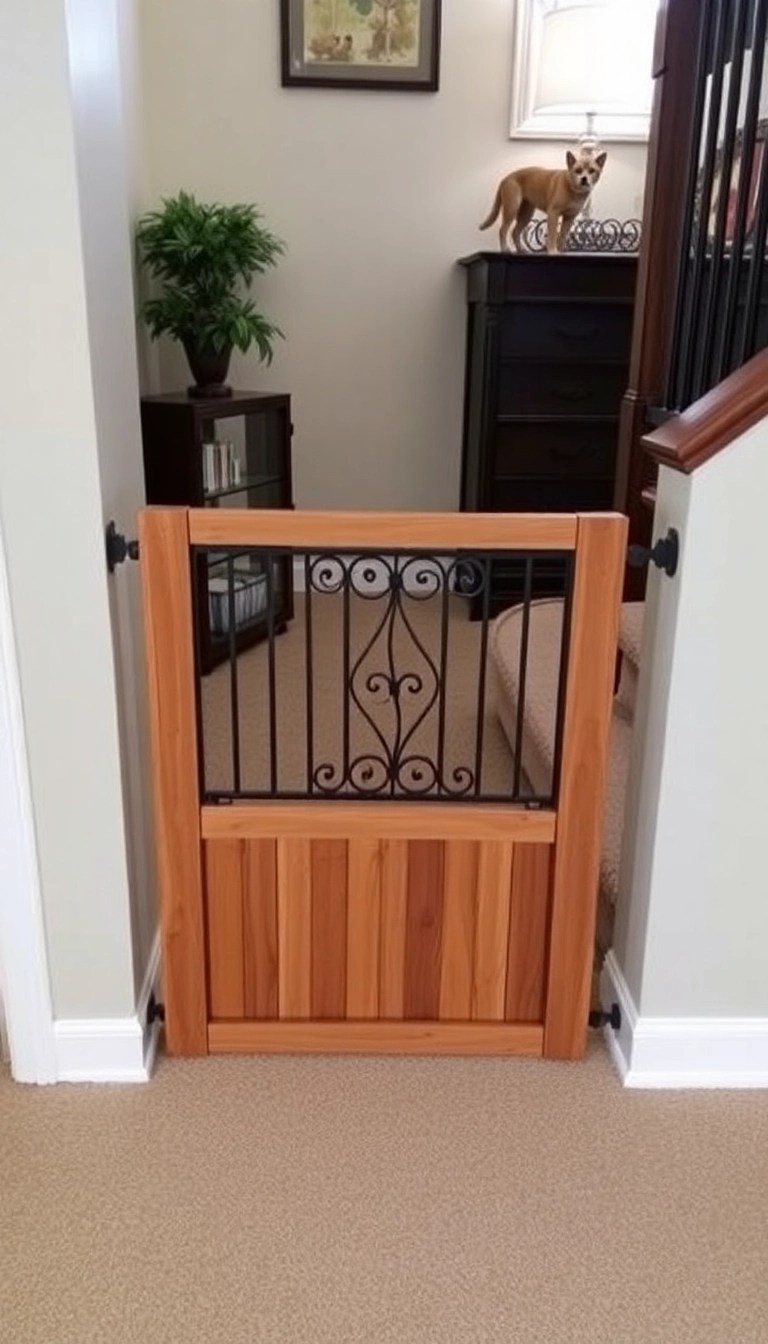 15 Stunning Pet Area Designs That'll Have Your Friends Asking for Your Secrets! - 8. Creative Pet Gates