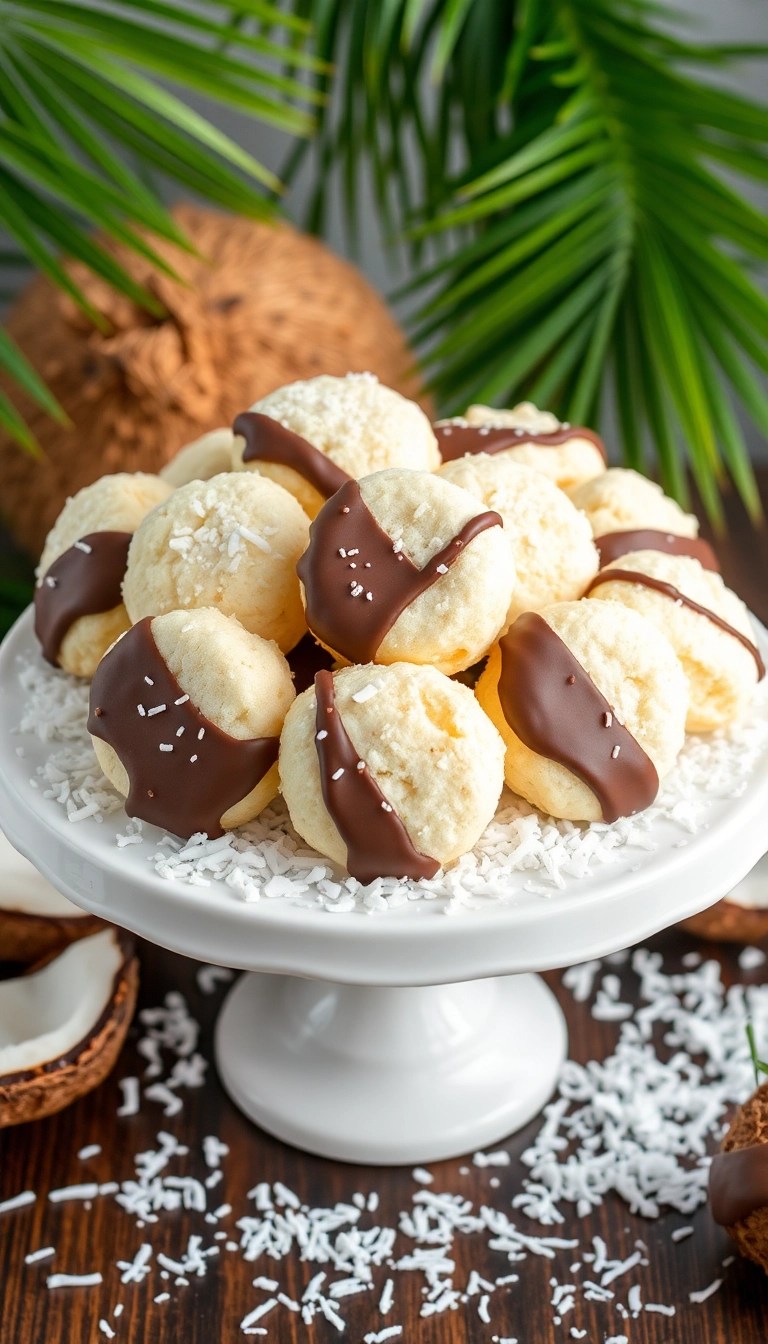 18 Festive Christmas Cookies Perfect for Gift-Giving (Surprise Them with #7!) - 17. Coconut Macaroons