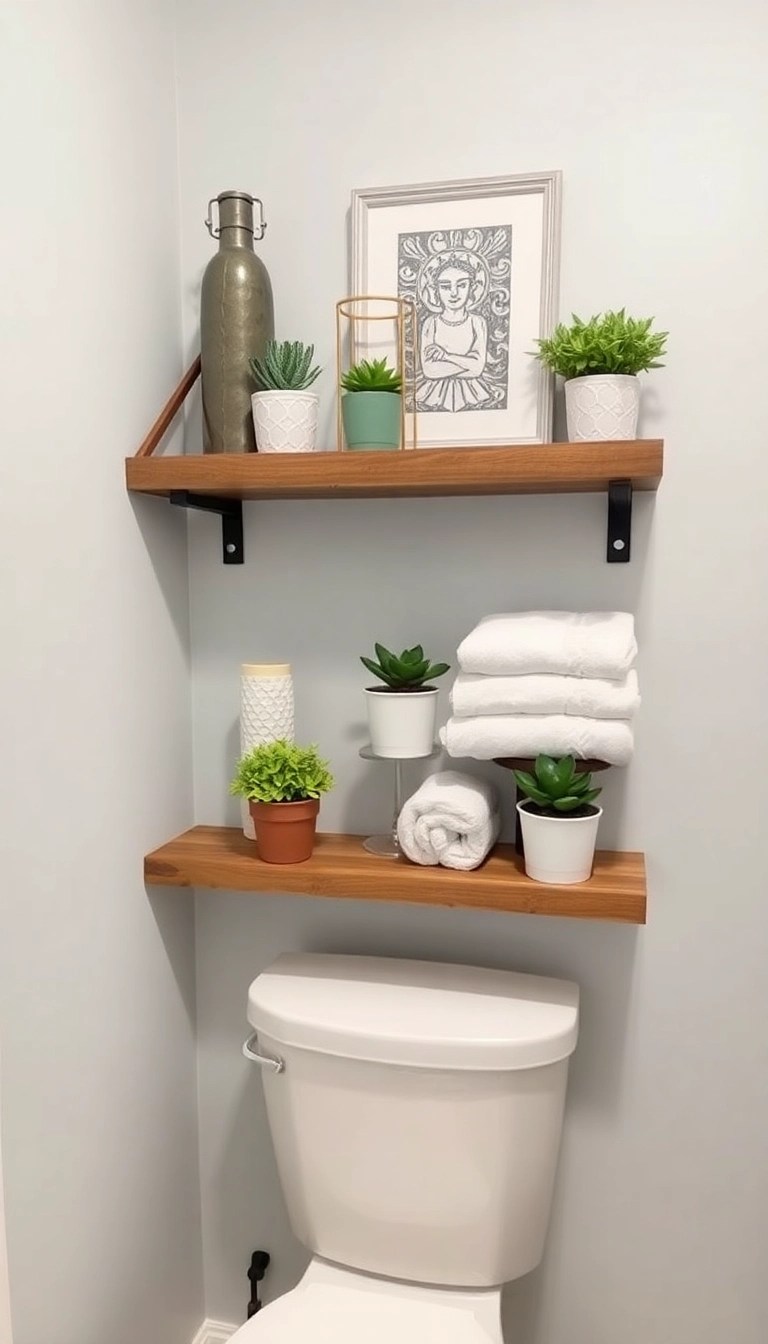 18 Ingenious Bathroom Organization Tips You Wish You Knew Sooner! - 11. Utilize the Space Above the Toilet