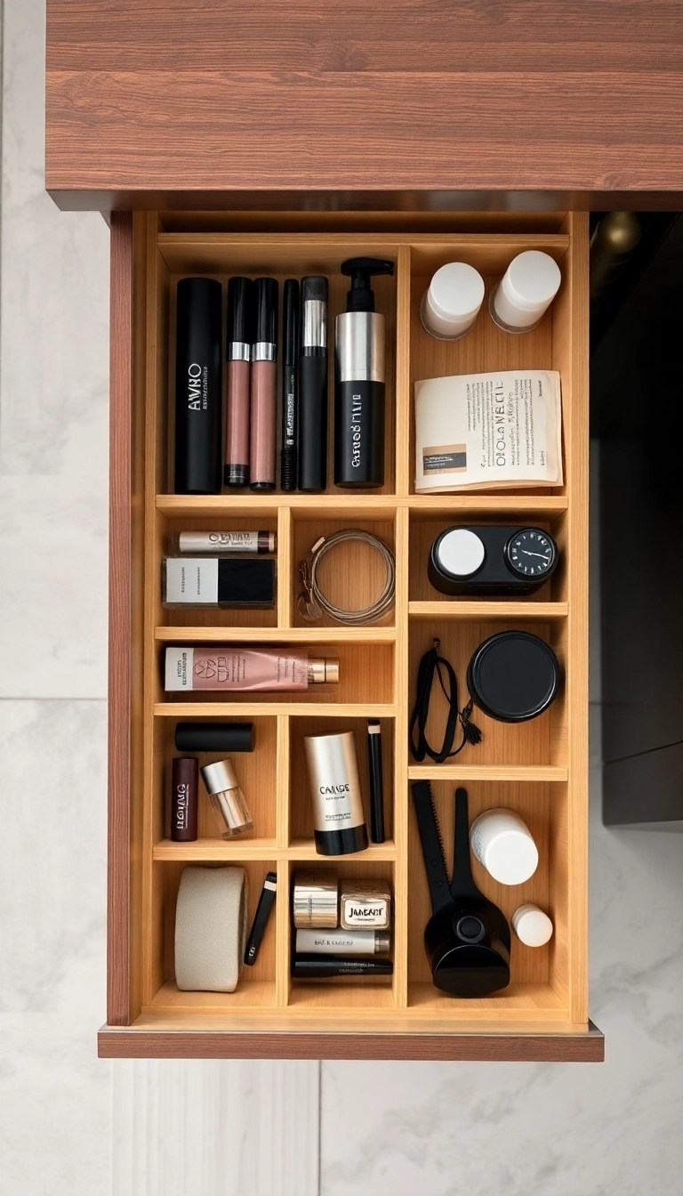 18 Ingenious Bathroom Organization Tips You Wish You Knew Sooner! - 9. Use Drawer Dividers
