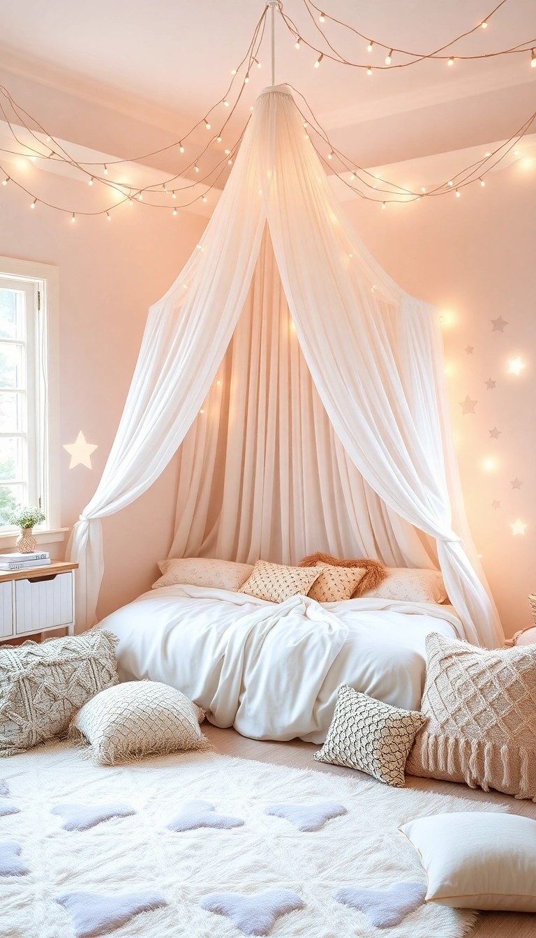 19 Fun Kids Room Decor Ideas That Parents Will Love Too (You’ll Want to Steal #7!) - 10. Magical Fairy Tale Retreat