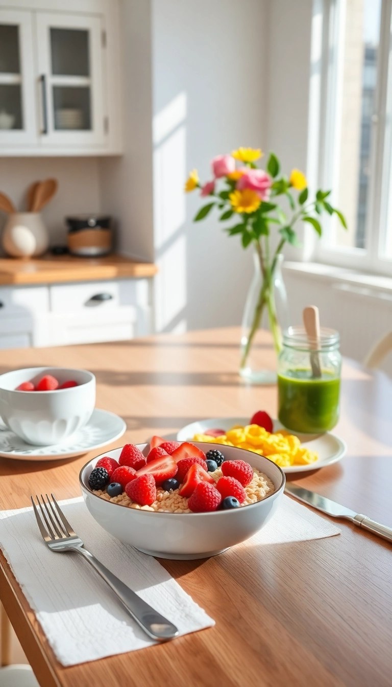 Rise and Shine: 15 Morning Rituals for a Life Full of Success! - 8. Healthy Breakfast