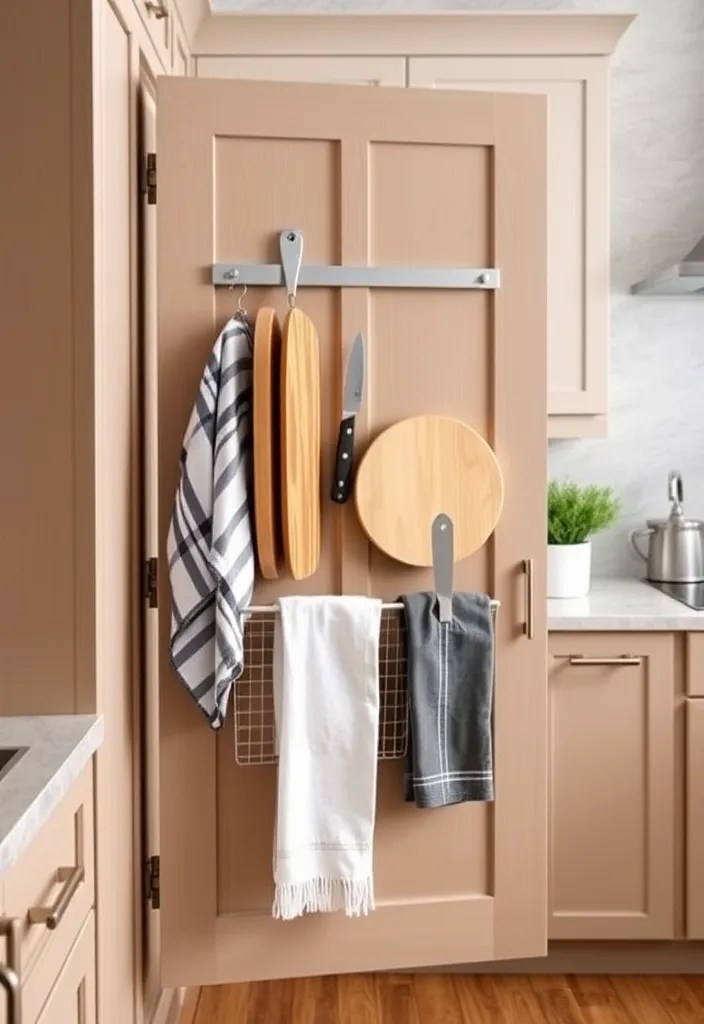 10 Small Apartment Kitchen Hacks That Will Change Your Cooking Game Forever! - 5. Over-the-Door Storage
