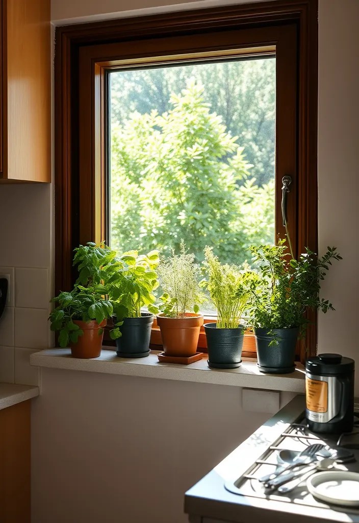 10 Small Apartment Kitchen Hacks That Will Change Your Cooking Game Forever! - 6. Create a Mini Herb Garden
