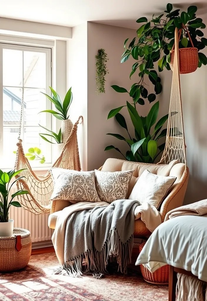 11 Boho Bedroom Refresh Ideas That Will Make Your Space Feel Like a Retreat! - 11. Cozy Nooks for Relaxation
