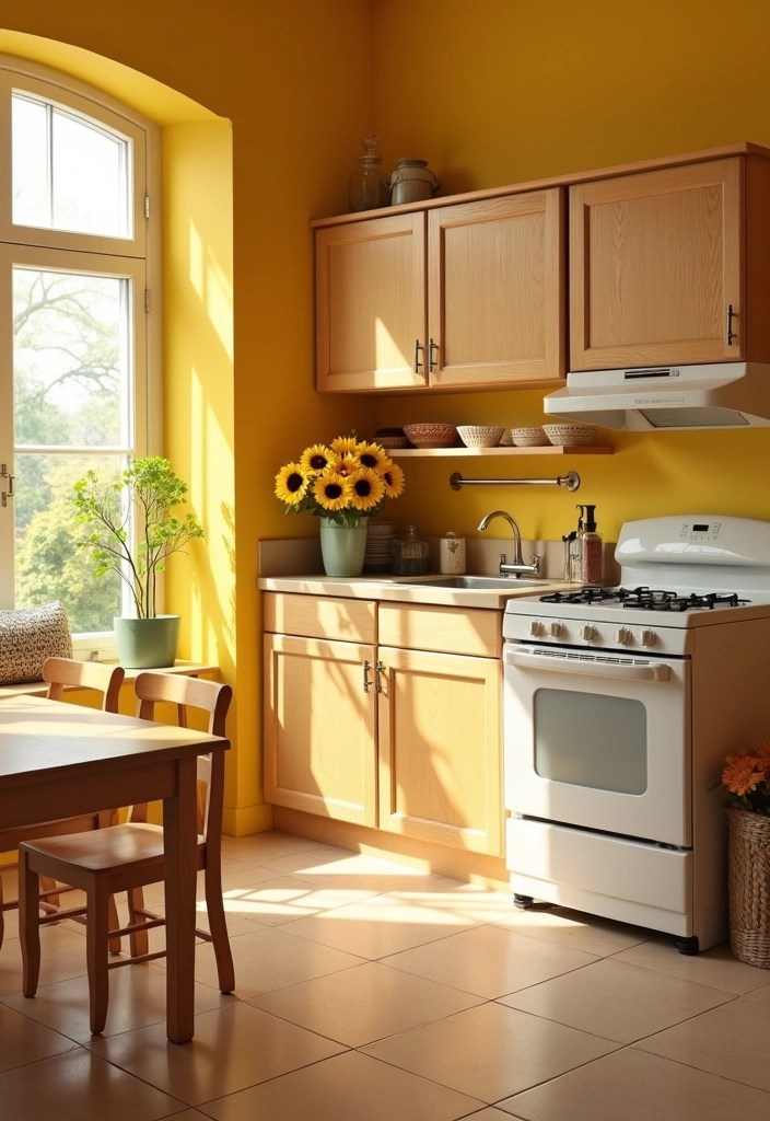 13 Color Psychology Secrets for Your Walls That Affect Your Skin (Number 5 Is Shocking!) - 2. Warm Yellow: A Burst of Happiness