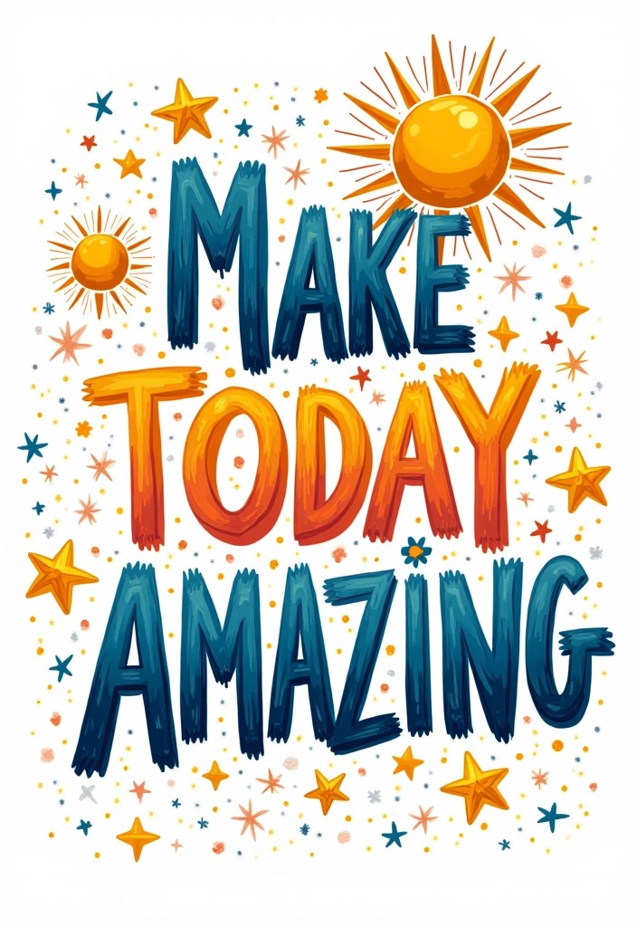 14 Inspirational Motivational Doodles That Are Pure Joy (You’ll Relate to #12!) - 8. Make Today Amazing