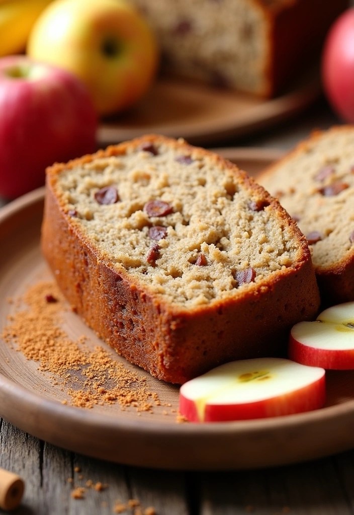 15 Moist Banana Bread Recipes So Good You Won't Believe They're Healthy! - 13. Apple Cinnamon Banana Bread