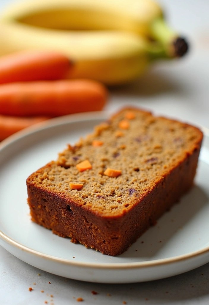 15 Moist Banana Bread Recipes So Good You Won't Believe They're Healthy! - 15. Carrot Banana Bread
