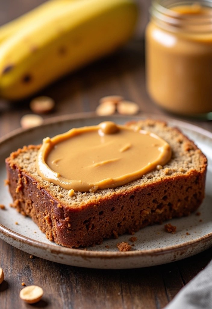 15 Moist Banana Bread Recipes So Good You Won't Believe They're Healthy! - 5. Peanut Butter Banana Bread