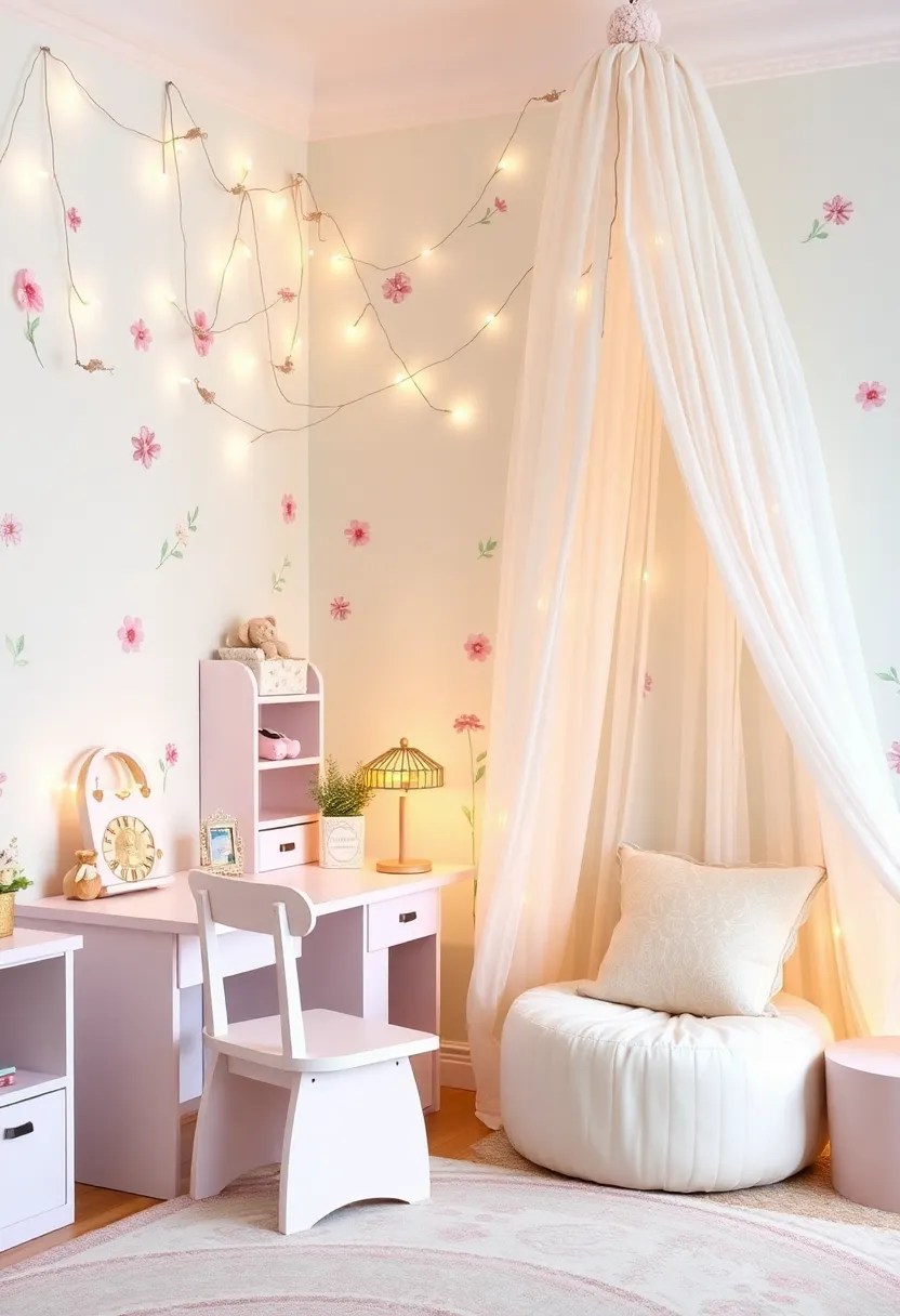 15 Playful Toddler Study Area Designs That Encourage Creativity (Don't Miss #3!) - 3. Magical Fairyland