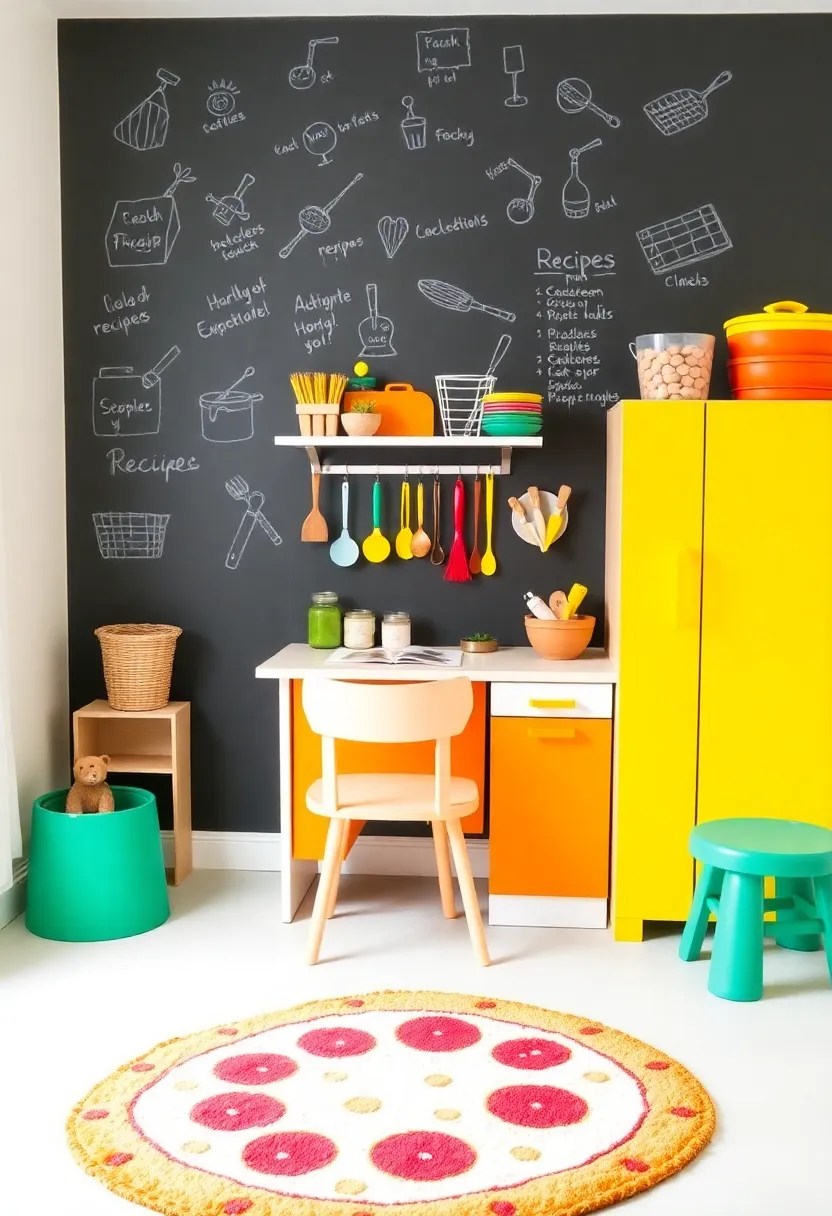 15 Playful Toddler Study Area Designs That Encourage Creativity (Don't Miss #3!) - 8. Creative Corner for Little Chefs