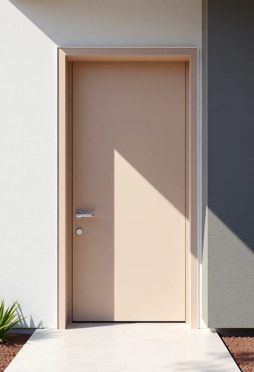 16 Energy-Efficient Entrance Doors That Save You Money and Look Great! - 11. Minimalist Designs