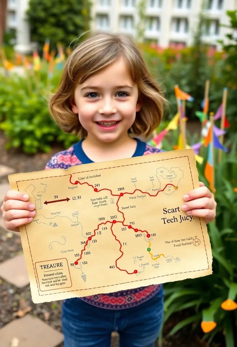 17 Parenting Hacks to Cultivate Your Child's Love for Math (Hack #10 Is a Game Changer!) - 9. Numbered Treasure Map