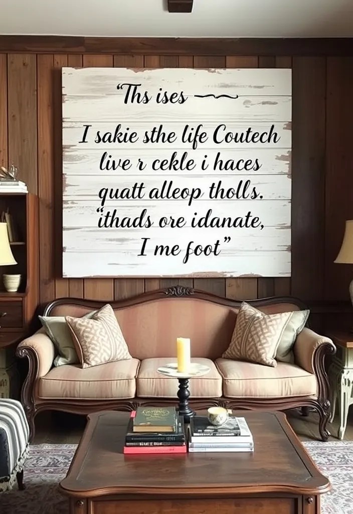 21 DIY Wall Art Projects for Your Living Room That Are Budget-Friendly and Beautiful! - 5. Painted Wooden Boards