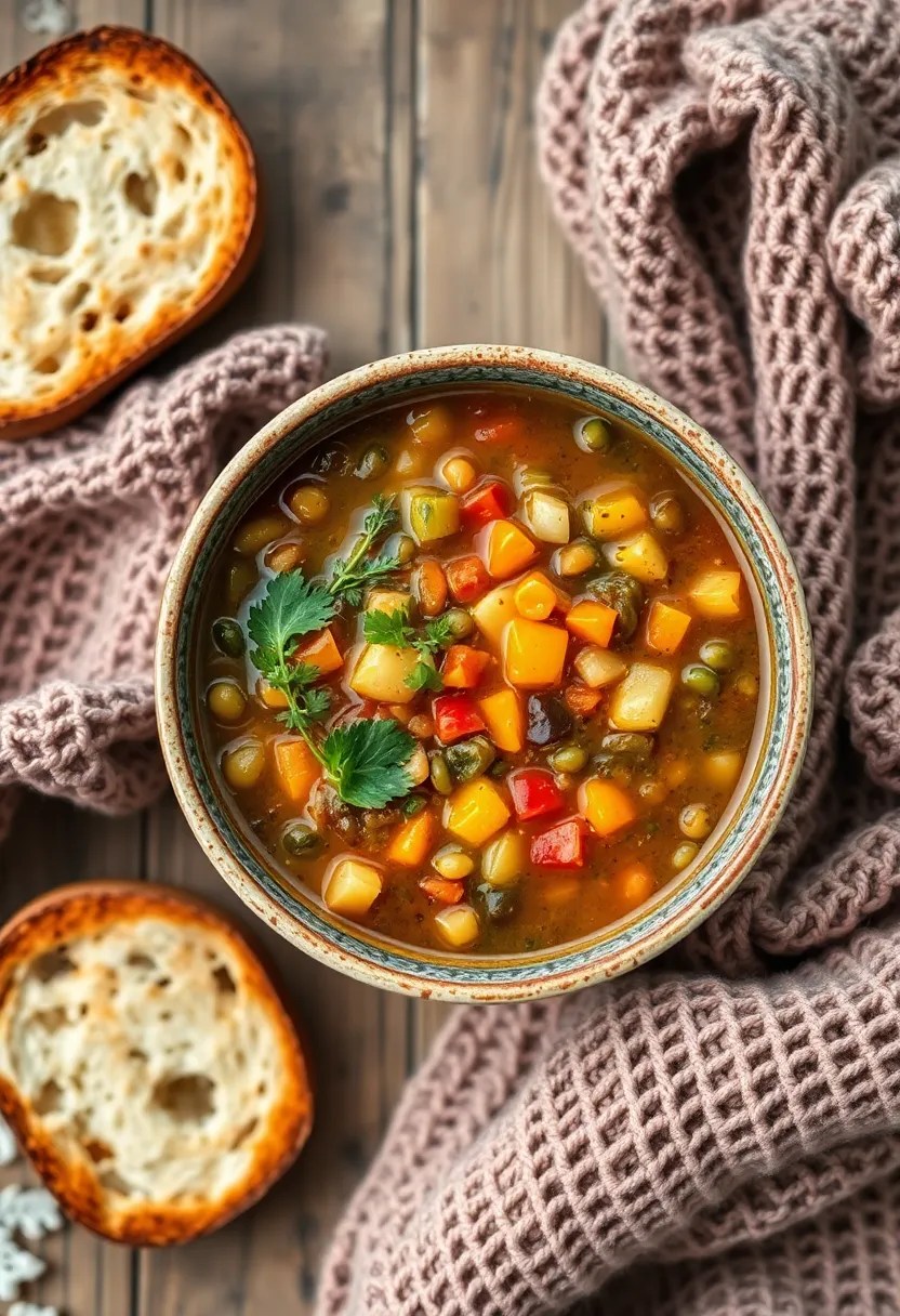 7 Quick and Tummy-Comforting Soups for a Cozy Winter Evening! - 2. Hearty Vegetable Lentil Soup