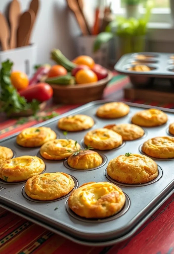 8 Portable Quick Breakfast Recipes Perfect for On-the-Go Days! - 6. Egg Muffins