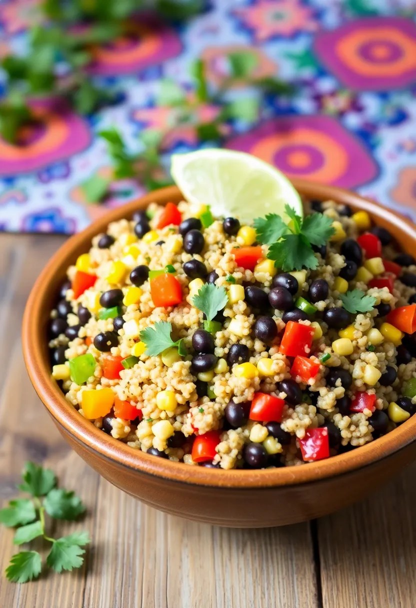 Vegan Recipe Ideas: 10 Creative Dishes That Will Wow Your Taste Buds! - 1. Zesty Quinoa and Black Bean Salad