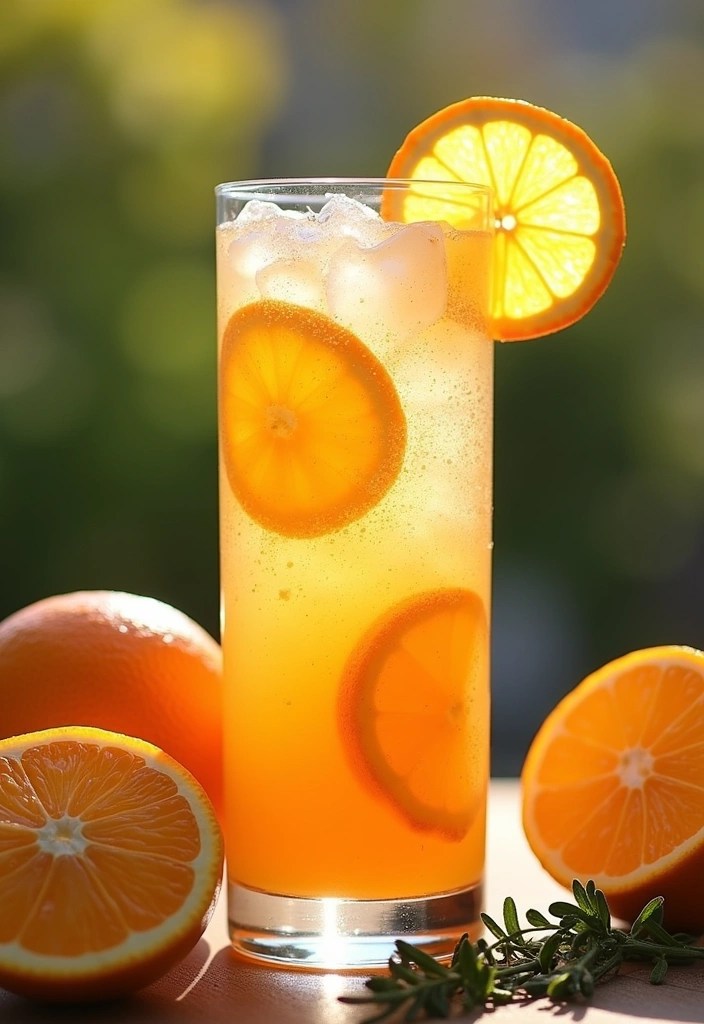 10 Surprising Non-Alcoholic Alternatives That Will Elevate Your Wellness Game! - 10. Citrus Sparkler