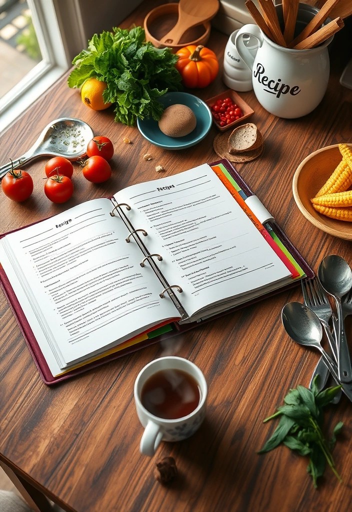 11 Brilliant Kitchen Management Hacks to Restrict Mess (You Won't Believe #6!) - 10. Create a Recipe Binder