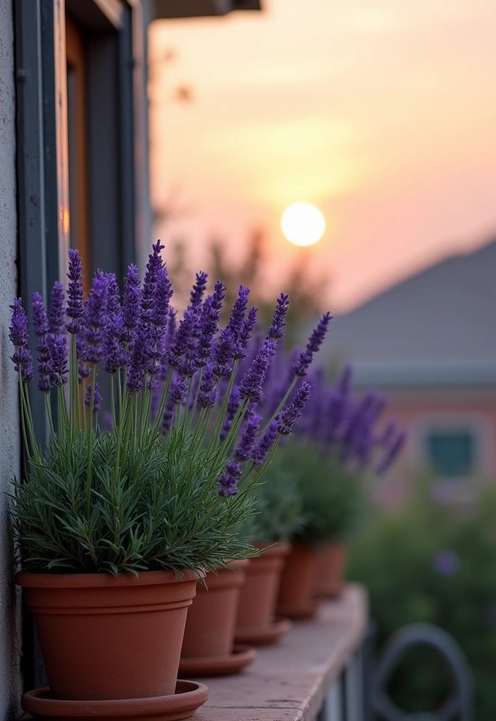 12 Stunning Low Maintenance Flowers Perfect for Urban Balconies (Transform Your Space!) - 6. Lavender