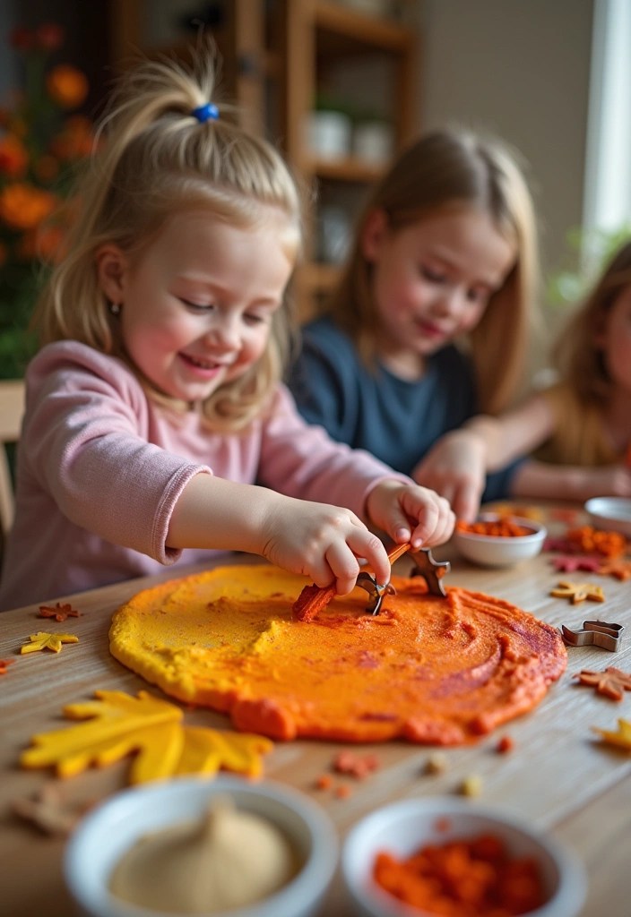 14 Fun Fall Decor Crafts to Do with Your Family (Perfect for All Ages!) - 9. Fall Scented Playdough