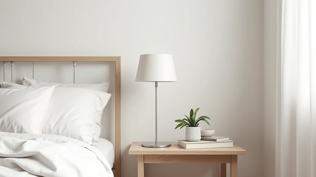 14 Minimalist Bedside Table Ideas That Will Make Your Room Feel Bigger!