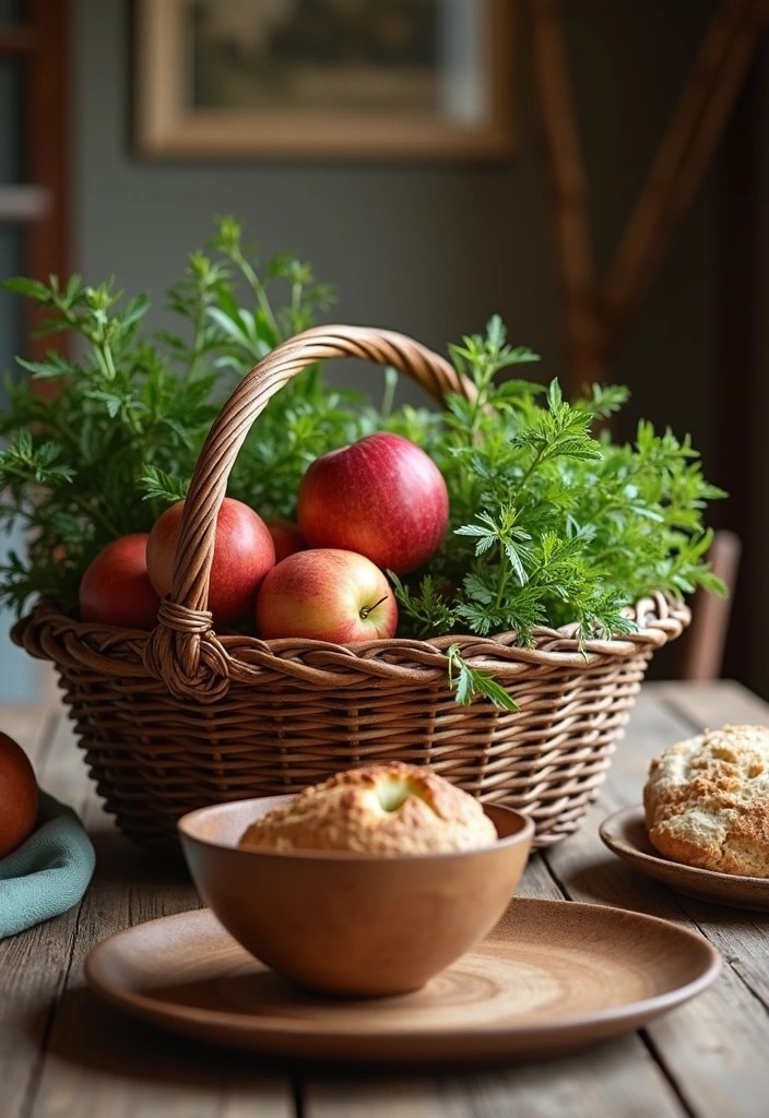 16 Rustic Tablescapes for Home That Capture the Heart of Farmhouse Living! - 5. Farm-Fresh Produce as Decor