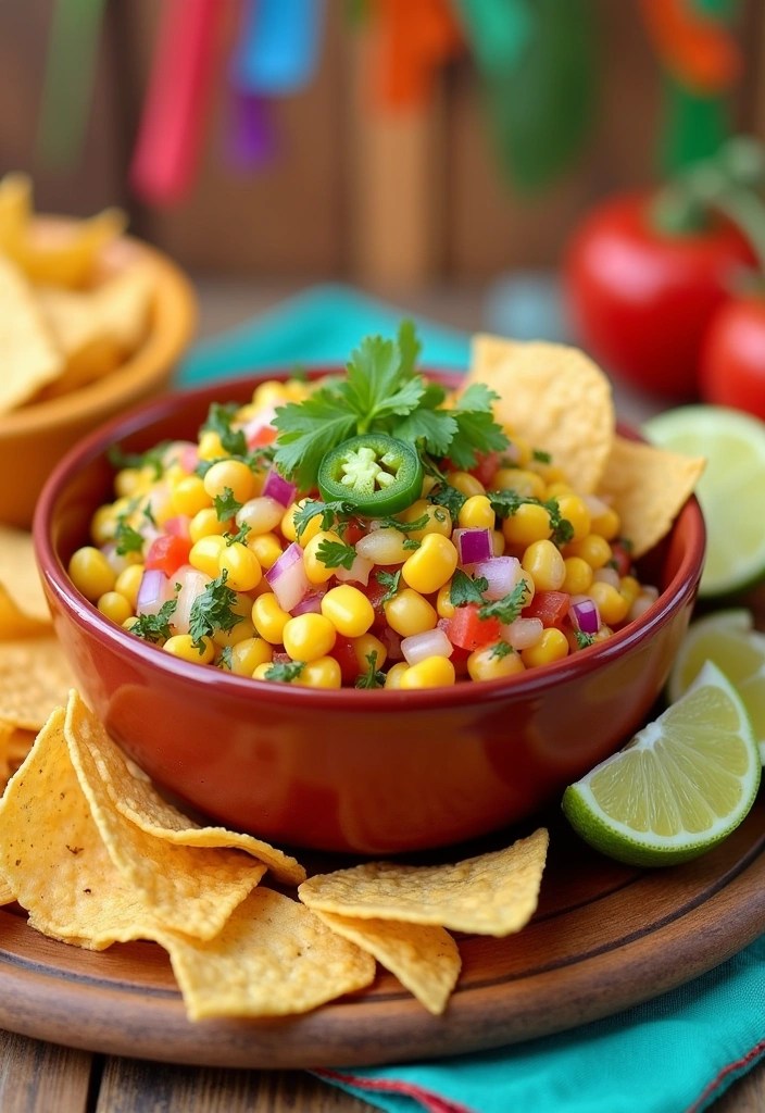 6 Festive Corn Snack Recipes for Parties That Are a Guaranteed Hit! - 2. Spicy Corn Salsa