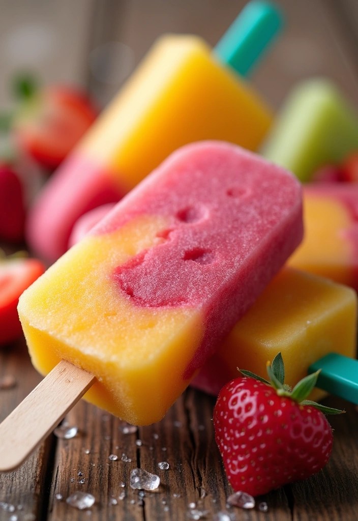 9 Kid-Friendly Ice Cream Recipes Without Sugar to Make Together! - 4. Coconut Milk Popsicles