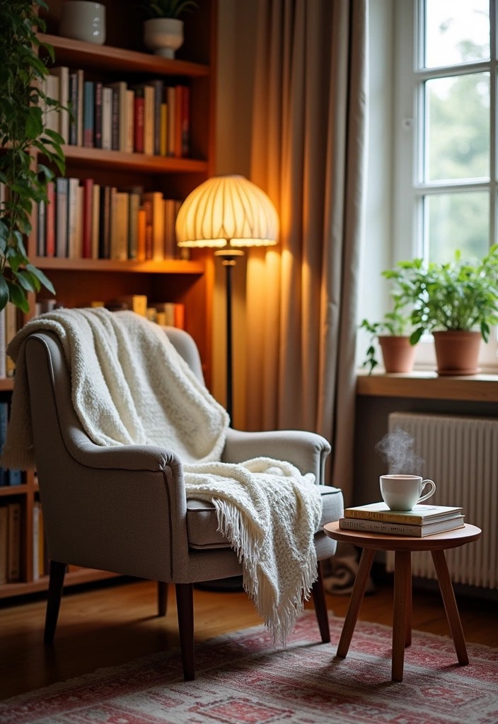 Boho Living Room Ideas That Will Make You Swoon (Explore the Magic of #1!) - 9. Cozy Reading Nooks