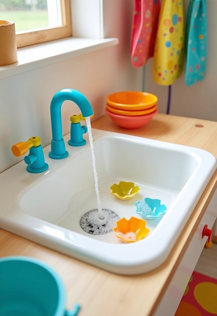 Create a Kid-Friendly Dish Washing Area: 9 Tips for Safety and Fun! - 1. Choose a Low Sink for Accessibility