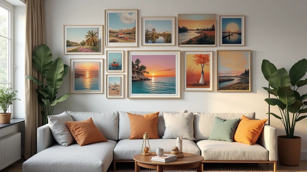 How to Create a Stunning Gallery Wall with Canvas Art: 12 Inspiring Ideas!