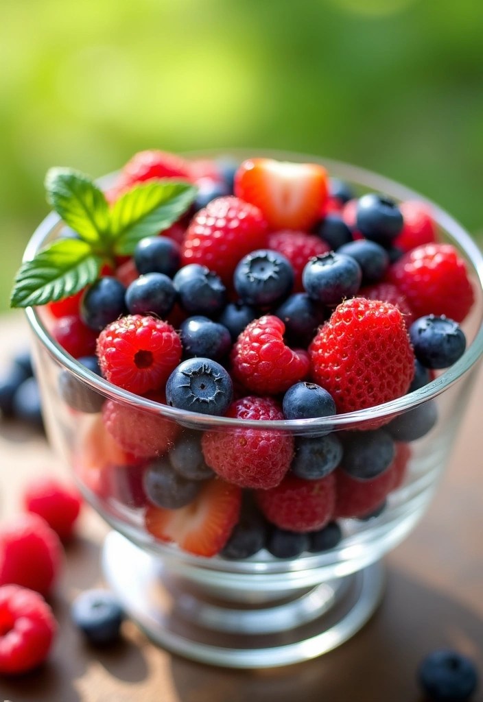 10 Easy Seasonal Healthy Recipes That Celebrate Fresh Ingredients (Don’t Miss #2!) - 3. Summer Berry Salad with Honey-Lemon Dressing