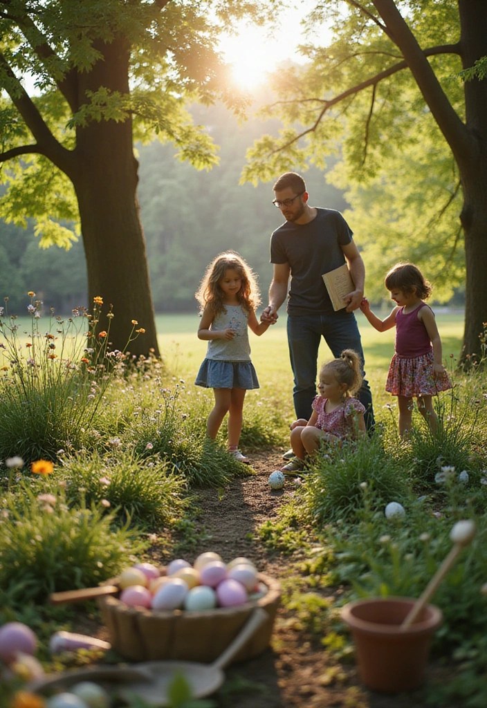 10 Epic Easter Egg Hunt Ideas for Family Fun That'll Have Everyone Hoping for More! - 2. Nature-Themed Egg Hunt