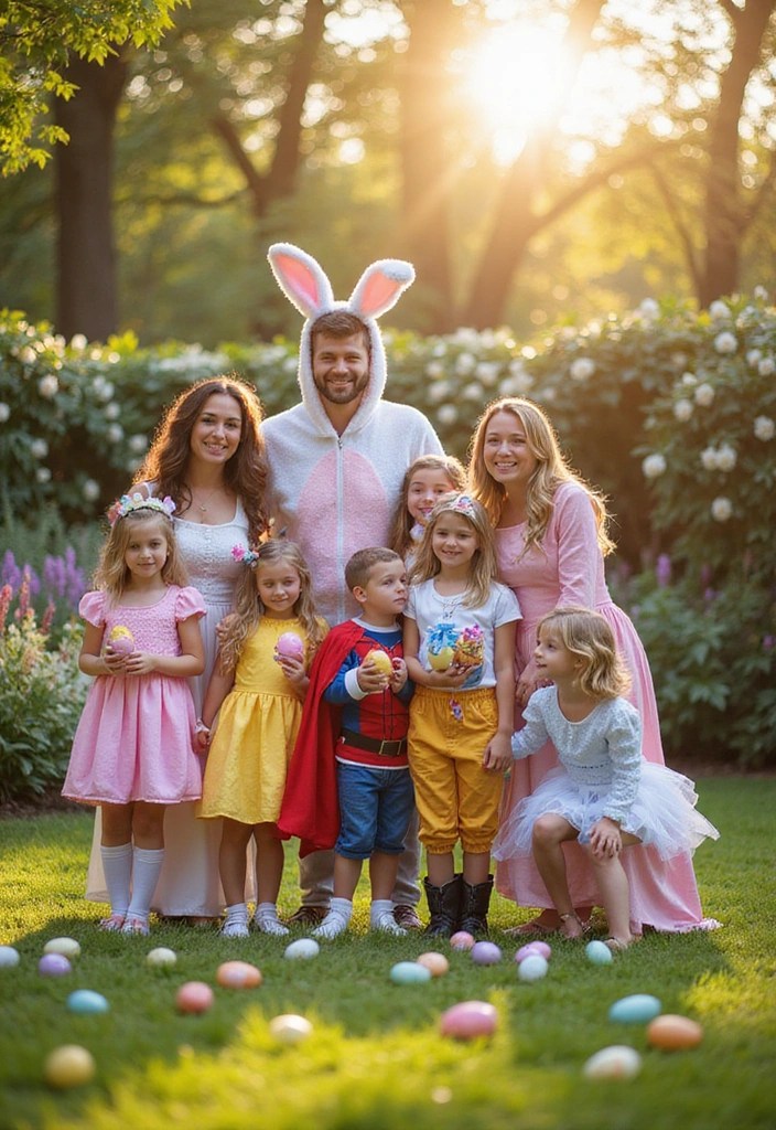 10 Epic Easter Egg Hunt Ideas for Family Fun That'll Have Everyone Hoping for More! - 5. Themed Costume Egg Hunt
