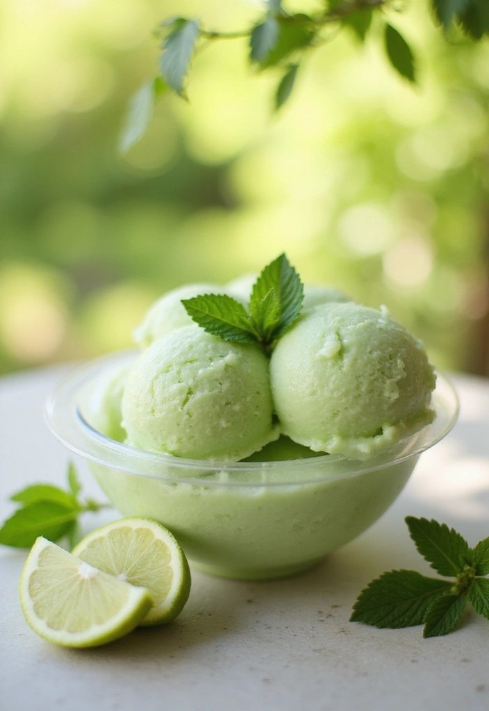 10 Mind-Blowing Frozen Fruit Ice Cream Recipes That Use Real Fruit (You Won't Believe #4!) - 10. Refreshing Honeydew Melon Sorbet