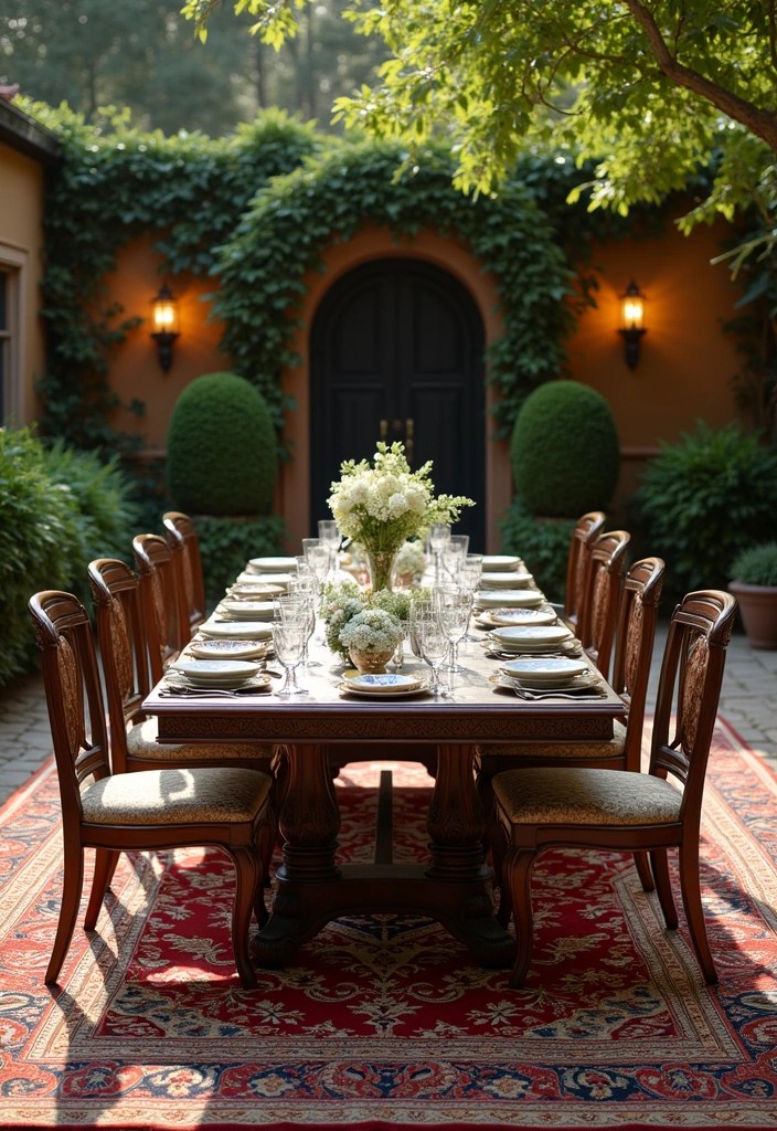 10 Outdoor Rugs That Will Transform Your Patio into a Stylish Oasis! - 8. Classic Elegance: Timeless Persian Designs