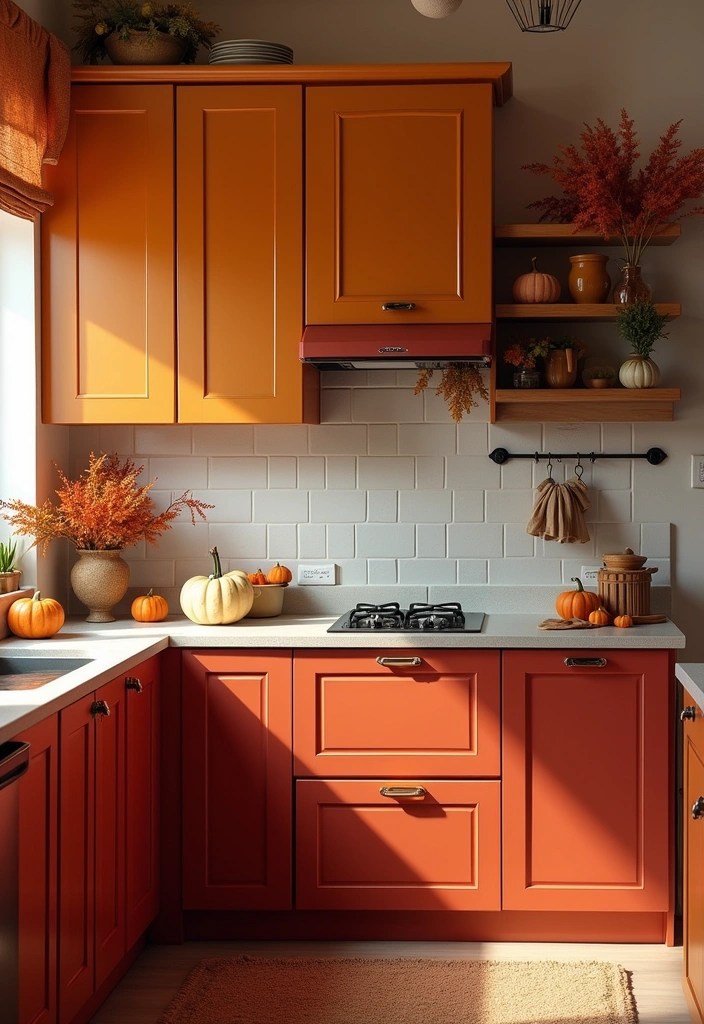 15 Budget-Friendly Cupboard Painting Ideas You Can’t Afford to Miss! - 10. Seasonal Themes for Fun Updates