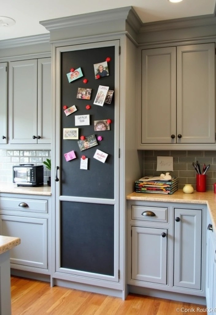 15 Budget-Friendly Cupboard Painting Ideas You Can’t Afford to Miss! - 15. Personalized Touch with Family Photos