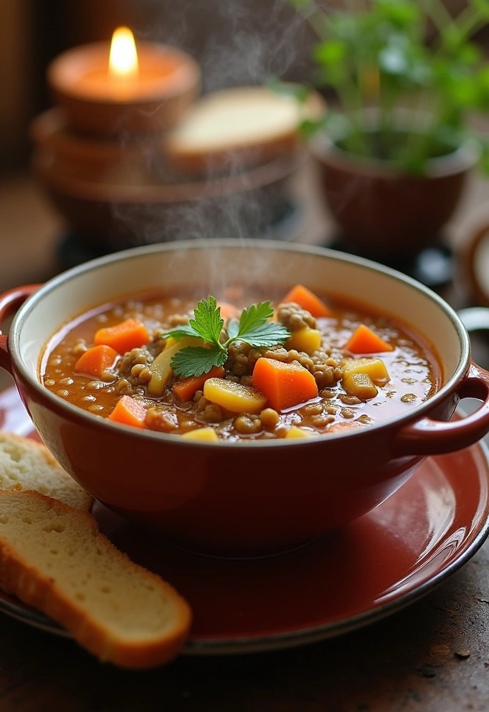 15 Easy Healthy Recipes You Can Make in Under 30 Minutes (Healthy Eating Made Simple!) - 11. Lentil Soup