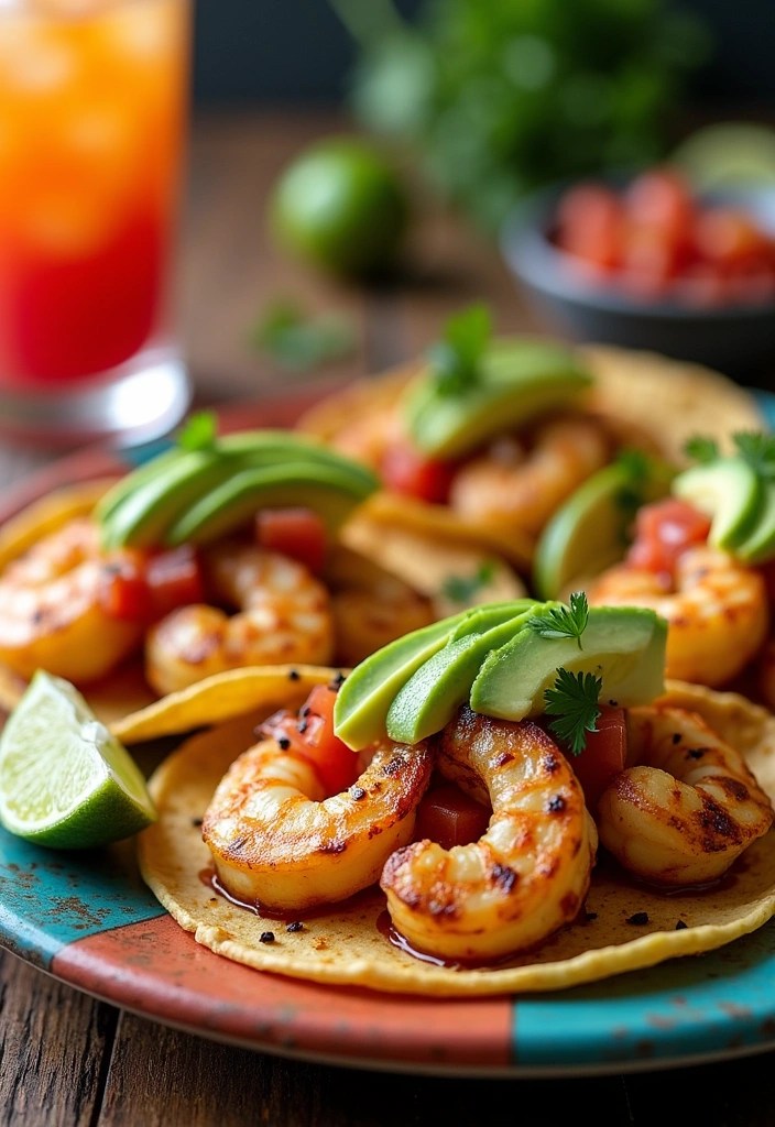 15 Easy Healthy Recipes You Can Make in Under 30 Minutes (Healthy Eating Made Simple!) - 5. Grilled Shrimp Tacos