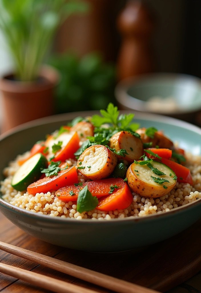 15 Easy Healthy Recipes You Can Make in Under 30 Minutes (Healthy Eating Made Simple!) - 9. Chicken and Veggie Stir-Fry