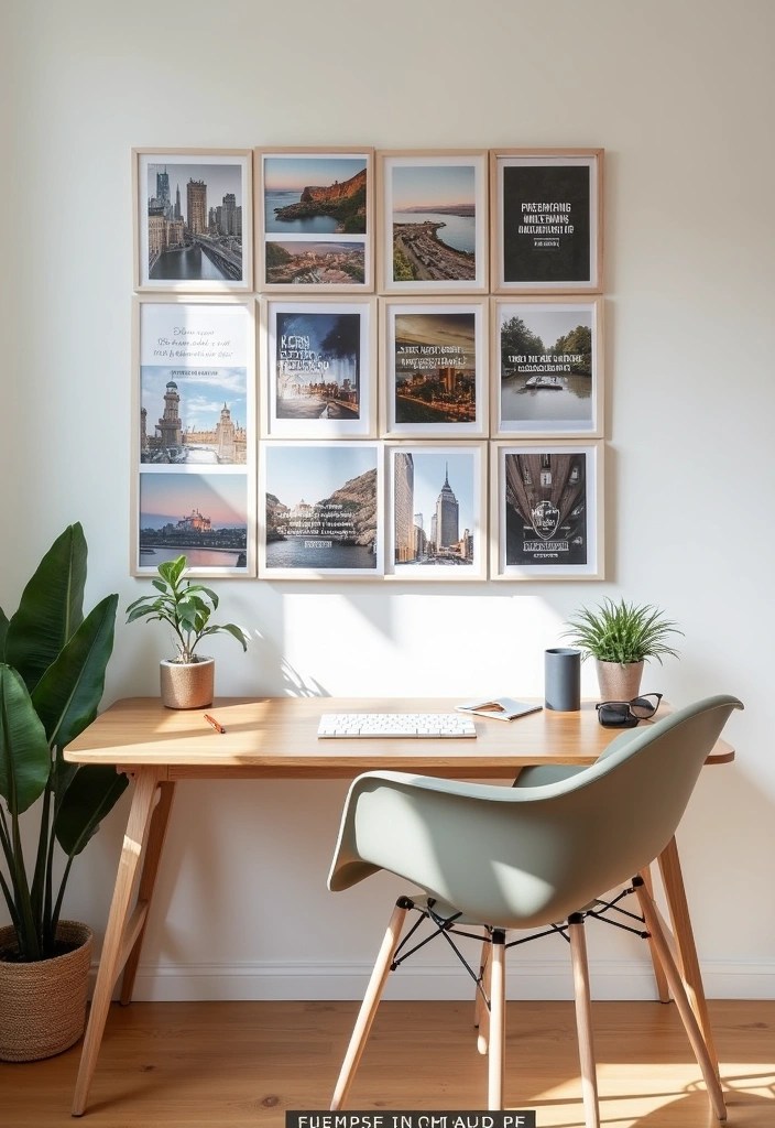 16 Ergonomic Home Office Ideas to Boost Your Wellness While You Work (Say Goodbye to Back Pain!) - 15. Create a Vision Board